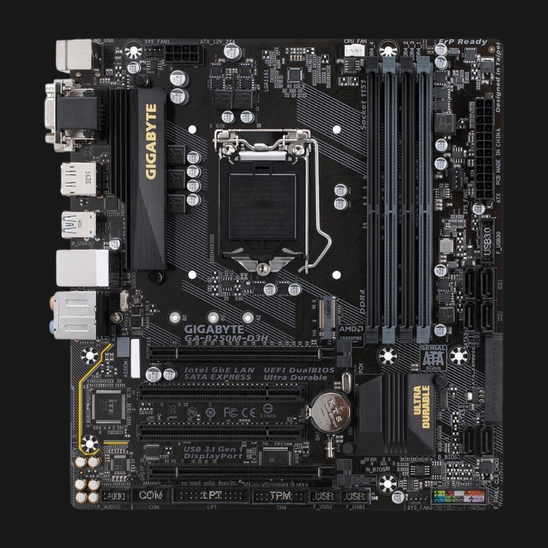 GIGABYTE B250 Used Motherboard