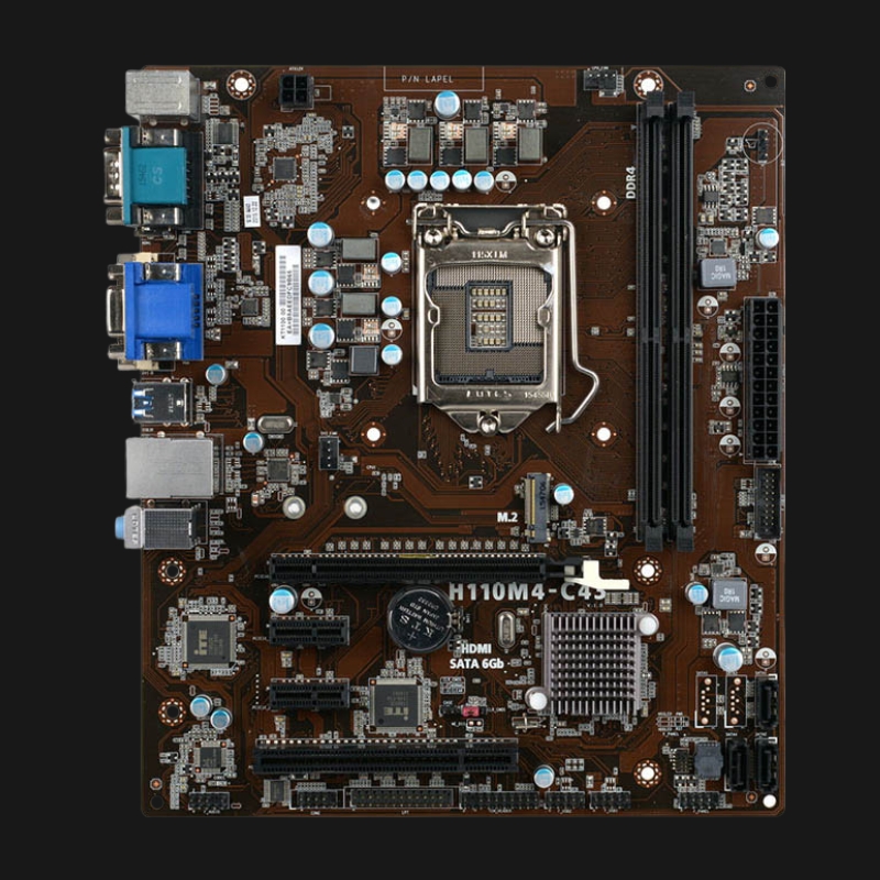 Used H110M4 6/7th Gen NVMe Motherboard