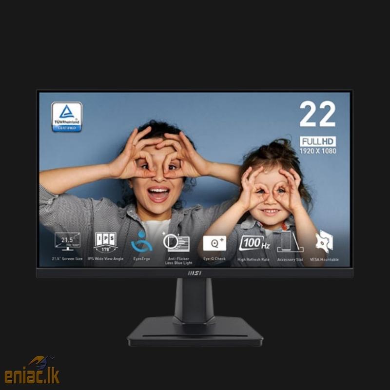 MSI PRO MP225 21.5 INCH FRAMELESS MONITOR