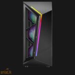 RUIX V8 Black Gaming Casing - Image 2