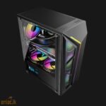 RUIX V8 Black Gaming Casing - Image 3