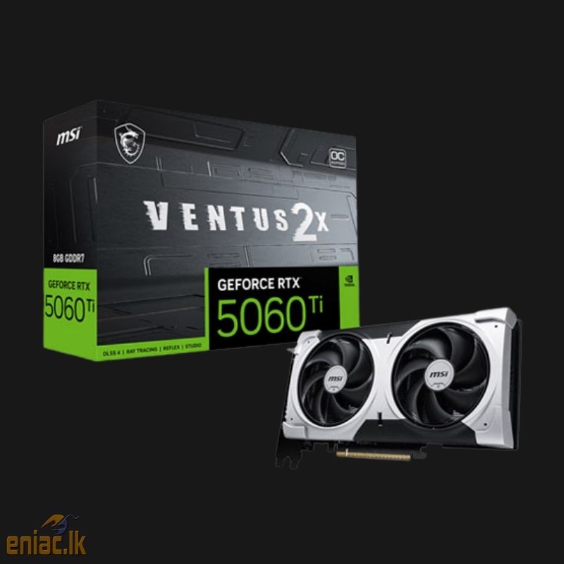 MSI RTX 5060 Ti VENTUS 2X OC PLUS 8GB GRAPHICS CARD