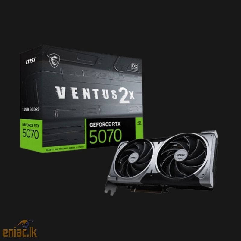 MSI RTX 5070 VENTUS OC 2X 12GB GRAPHICS CARD