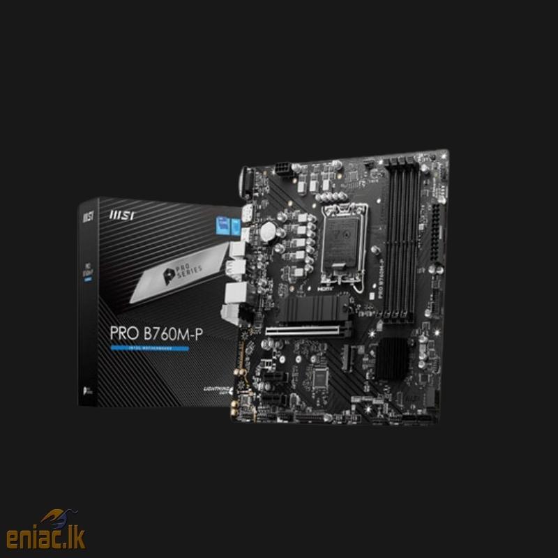 MSI PRO B760M P DDR5 MOTHERBOARD