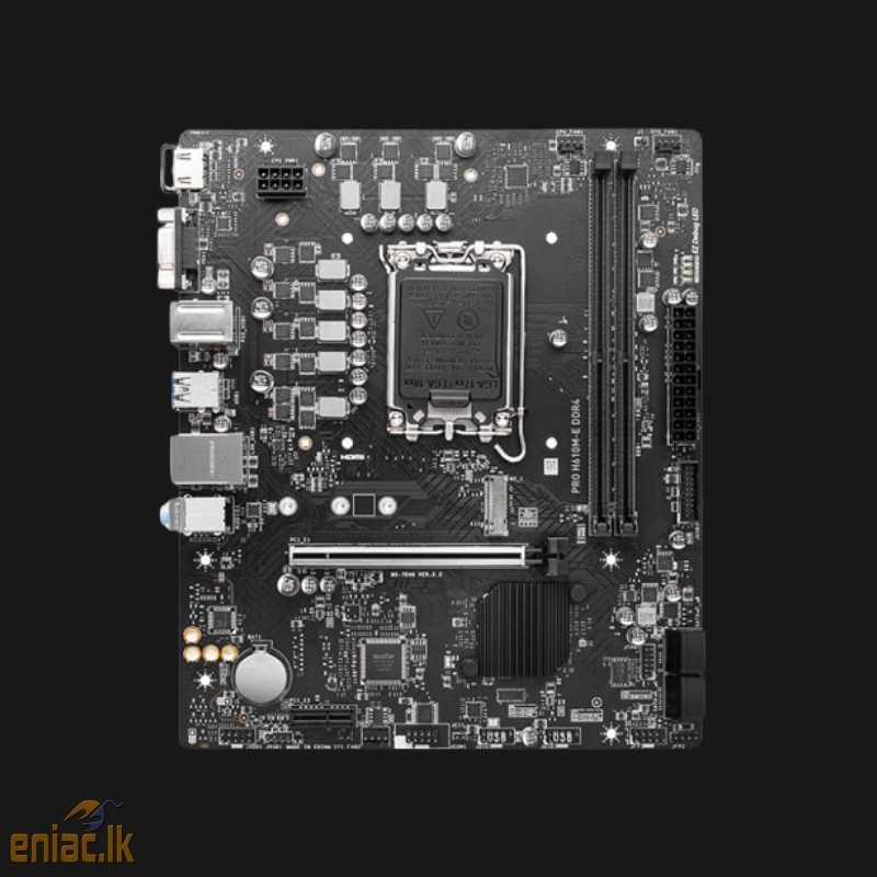 MSI PRO H610M-E MOTHERBOARD