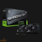 MSI RTX 5080 SHADOW 3X OC 16GB GRAPHICS CARD