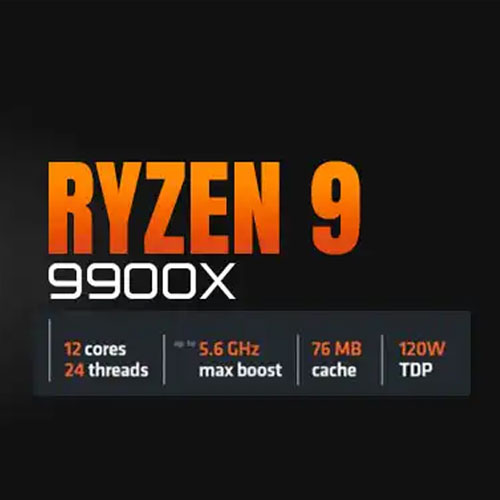 AMD RYZEN 9 9900X TRAY PROCESSOR