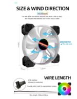 COOLMOON 140mm RGB FAN