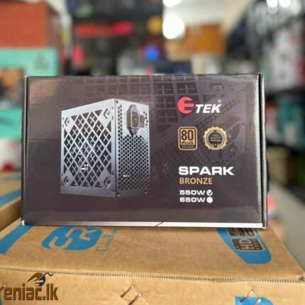 E-TEK 550W 80 PLUS BRONZE POWER SUPPLY